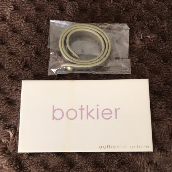 Botkier Bianca Ivory/Gold Leather Satchel Handbag - Picture 11 of 14